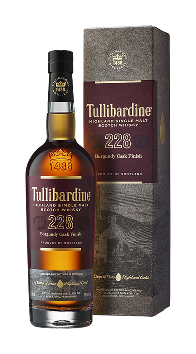 Tullibardine 228 Burgundy Finish Single Malt