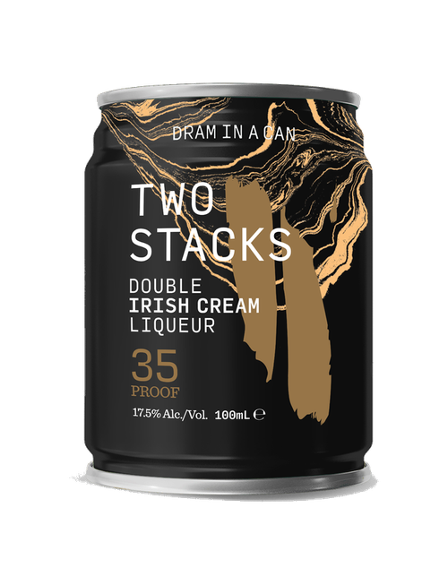 Two Stacks Dram in a Can — Irish Cream Liqueur