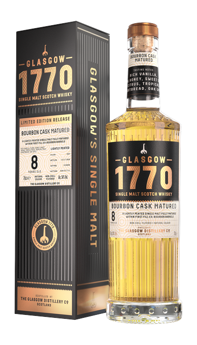 1770 Single Malt: Bourbon Cask Matured 8 Year Old