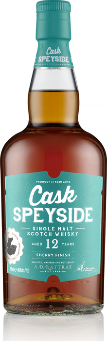 AD Rattray Cask Speyside 12 Year Old Sherry Cask Finish
