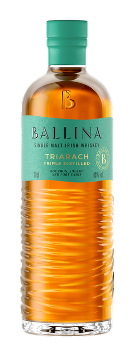 Ballina Triarach Triple Distilled Irish Whiskey